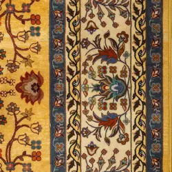 گبه طرح افشان باغ گل گلیسین کد 100352