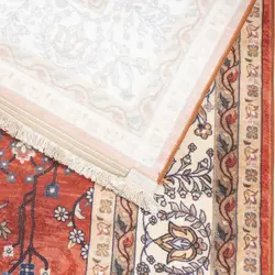 گبه طرح افشان باغ گل گلیسین کد 100352