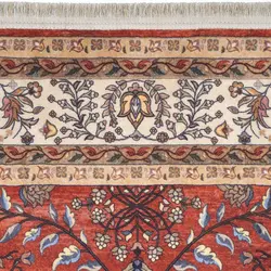 گبه طرح افشان باغ گل گلیسین کد 100352