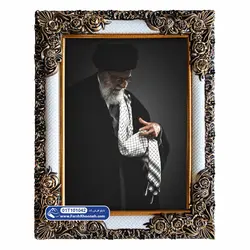 تابلو فرش رهبری آیت الله خامنه ای با چفیه کد 1042