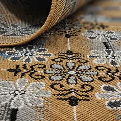 گلیم طرح لوزی چهارگل 320 شانه کد 610807