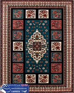 فرش گبه طرح قشقایی کد 13B90056