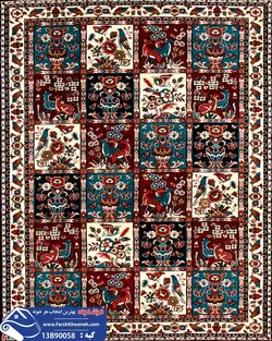 فرش گبه طرح قشقایی کد 13B90058