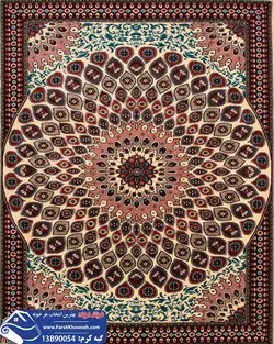 فرش گبه طرح گنبدی کد 13B90054