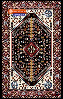 فرش گبه طرح قشقایی کد 36
