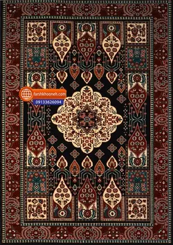 فرش گبه ماشینی قشقایی کد 50