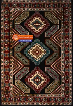 فرش گبه ماشینی کد 43