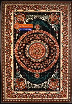 فرش گبه ماشینی گلفرنگ کد 51