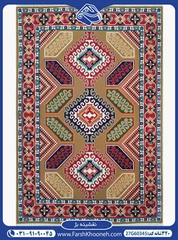 گلیم فرش ماشینی کد 27G60345