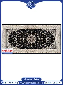 پشتی طرح اصفهان سرمه ای 700 شانه کد: 70394