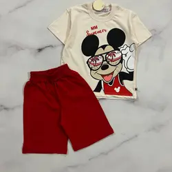 تیشرت شلوارک میکی موس
