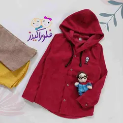 بلوز کلاهدار مخملی