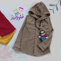 بلوز کلاهدار مخملی