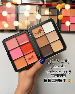 پالت کانتور و کانسیلر