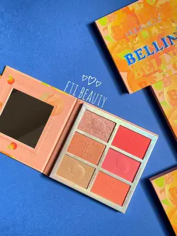 پالت رژگونه وهایلایتر هدی موجی