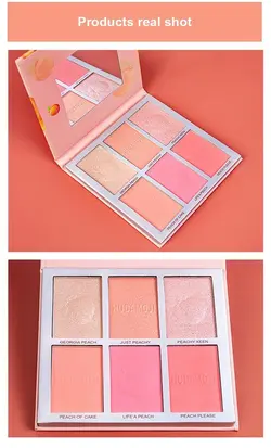 پالت رژگونه وهایلایتر هدی موجی