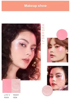 پالت رژگونه وهایلایتر هدی موجی