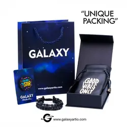 دستبند ماتیاس - استودیوی هنری گلکسی - دستبند سنگ و چوب