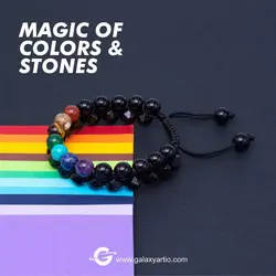 دستبند 7چاکرا - دنیای دستسازه های خاص