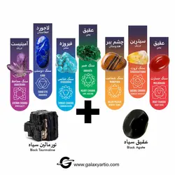 دستبند 7چاکرا - دنیای دستسازه های خاص