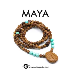 گردنبند مایا - استودیوی هنری گلکسی