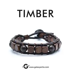 دستبند چوبی Timber