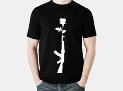 تیشرت اسلحه گل رز - تیشرت اسلحه گل رز - چاپ تیشرت-گیم استیشن