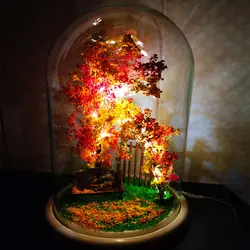 چراغ خواب پارک طرح پاییزی