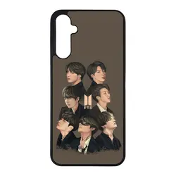 قاب گوشی samsung galaxy a34 طرح BTS کد ۳۱۷۴۶
