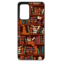 قاب گوشی xiaomi poco m5s 4g طرح کتابخانه کد ۳۲۲۳۱