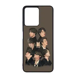 قاب گوشی xiaomi redmi note 12 4g طرح BTS کد ۳۲۳۶۴