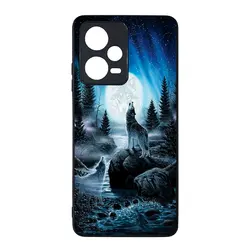 قاب گوشی xiaomi redmi note 12 pro 5g طرح گرگ کد ۳۲۴۵۱