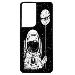 قاب samsung galaxy s21 ultra طرح فضانورد کد ۲۴۴۷۷