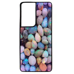 قاب samsung galaxy s21 ultra طرح سنگ رنگی کد ۲۴۴۴۹