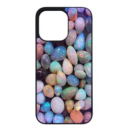 قاب apple iphone 13 pro طرح سنگ رنگی کد ۲۴۲۱۸