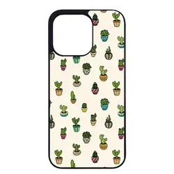 قاب apple iphone 13 pro max طرح کاکتوس کد ۲۳۸۶۳