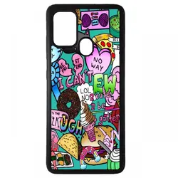 قاب samsung galaxy m21 طرح شلوغ کد ۲۰۷۸۳