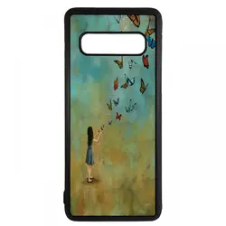 قاب گوشی samsung galaxy s10 plus طرح دخترانه کد ۱۹۵۷۳