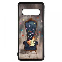 قاب گوشی samsung galaxy s10 plus طرح دخترانه کد ۱۹۵۳۱