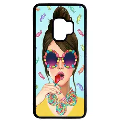قاب گوشی samsung galaxy s9 plus طرح دخترانه کد ۱۹۳۸۳