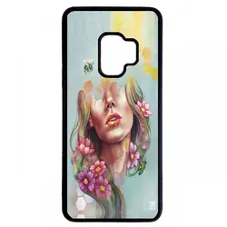 قاب گوشی samsung galaxy s9 plus طرح دخترانه کد ۱۹۳۷۷