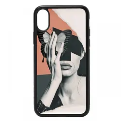قاب گوشی apple iphone x-xs طرح دخترانه کد ۱۹۰۲۶