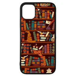 قاب گوشی apple iphone 11 طرح کتابخانه کد ۱۸۵۰۸