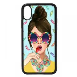 کاور apple iphone xs max طرح دخترانه کد ۱۷۰۵۶