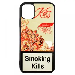 قاب گوشی apple iphone 11 pro طرح سیگار Kiss کد ۱۵۱۴۷