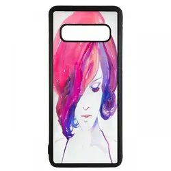 قاب گوشی samsung galaxy s10 plus طرح دخترانه کد ۱۴۷۱۲