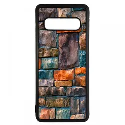 قاب گوشی samsung galaxy s10 طرح دیوار سنگی کد ۱۴۳۸۴