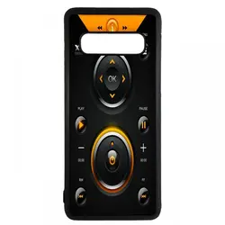 قاب گوشی samsung galaxy s10 طرح موزیک پلیر کد ۱۴۳۷۵