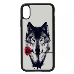 قاب گوشی apple iphone x-xs طرح گرگ کد ۱۲۴۴۹