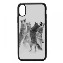 قاب گوشی apple iphone xs max طرح گرگ کد ۱۲۱۷۲